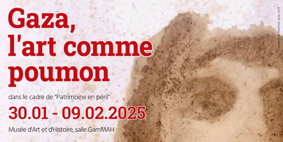 expo Gaza l'art comme poumon